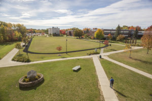 campus in the fall